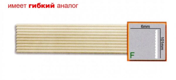 Молдинг Gaudi CR3001 (101x6)мм
